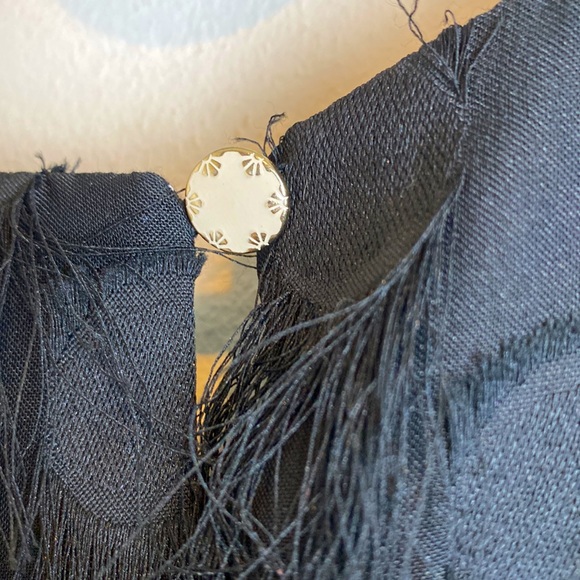 ANTHROPOLOGIE Roxie Fringe Spot Shift Dress - Picture 8 of 11